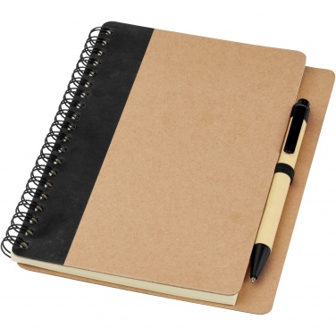 Logotrade Werbeartikel das Foto: Priestly A6 Recycling Notizbuch mit Stift