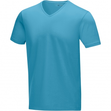 Logotrade Geschäftsgeschenke das Foto: Kawartha T-Shirt für Herren mit V-Ausschnitt