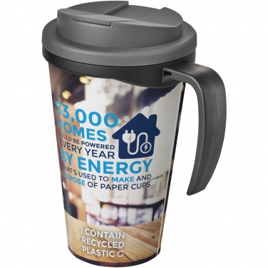 Logotrade Firmengeschenke das Foto: Brite-Ameriano® Grande 350 ml Isolierbecher mit auslaufsicherem Schraubverschluss