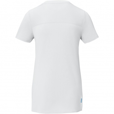 Logotrade Werbeartikel das Foto: Borax Cool Fit T-Shirt aus recyceltem  GRS Material für Damen