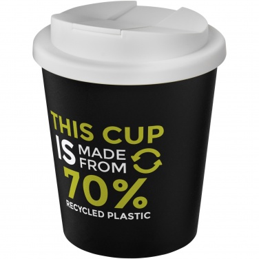 Logotrade Werbegeschenke das Foto: Americano® Espresso Eco 250 ml recycelter Isolierbecher mit auslaufsicherem Deckel
