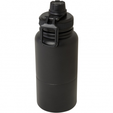 Logotrade Firmengeschenke das Foto: Dupeca 840 ml RCS-zertifizierte Isolierflasche aus Edelstahl 