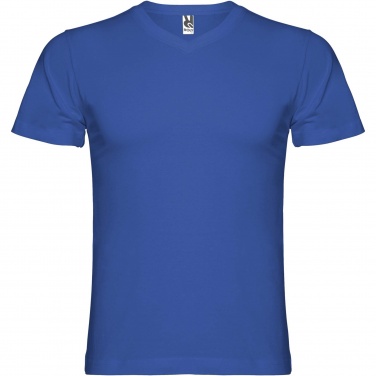 Logotrade werbemittel das Foto: Samoyedo T-Shirt mit V-Ausschnitt für Herren