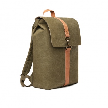Logotrade Werbeartikel das Foto: VINGA Bosler Rucksack aus GRS recyceltem Canvas