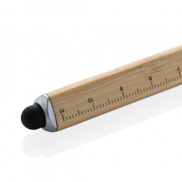 Logotrade werbemittel das Foto: Eon Bambus Infinity Multitasking Stift