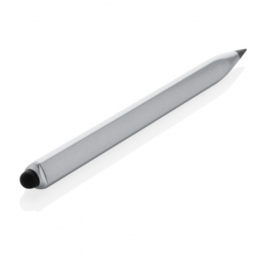 Logotrade Werbeartikel das Foto: Eon Infinity Multitasking Stift aus RCS recycelt. Aluminium