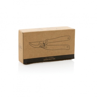 Logotrade Logogeschenke das Foto: Garten-Multitool aus Holz