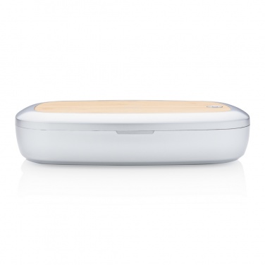 Logotrade werbemittel das Foto: Rena UV-C Sterilisations-Box mit 5W Wireless Charger