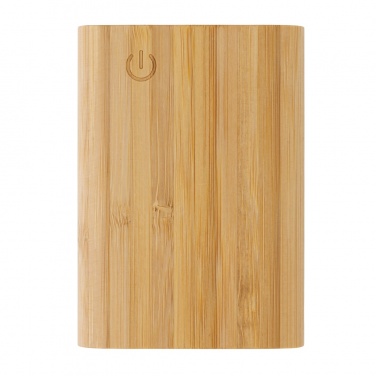 Logotrade Werbeartikel das Foto: 5.000mAh Bambus-Powerbank