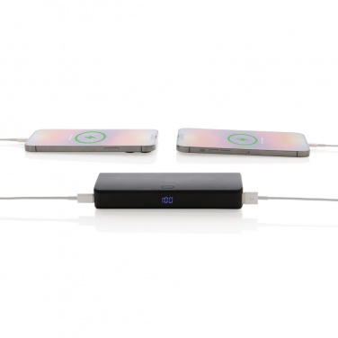 Logotrade werbemittel das Foto: FlashCharge 20.000mAh Fast-Charge Powerbank aus RCS rPlastik