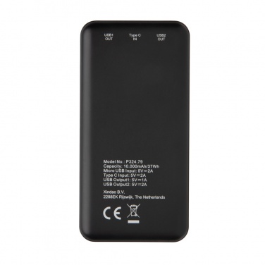 Logotrade werbemittel das Foto: High Density 10.000 mAh Pocket Powerbank