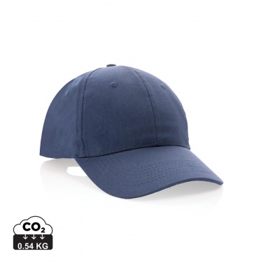 Logotrade Werbeartikel das Foto: Impact 6 Panel Kappe aus 190gr rCotton mit AWARE™ Tracer