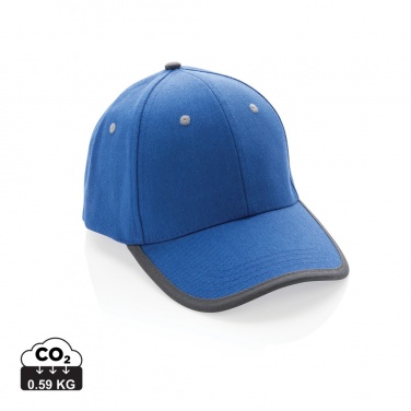 Logotrade Werbeartikel das Foto: Impact AWARE™ 280gr Brushed rCotton 6 Panel Kontrast-Cap