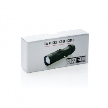 Logotrade werbemittel das Foto: Kompakte 3W Cree Taschenlampe