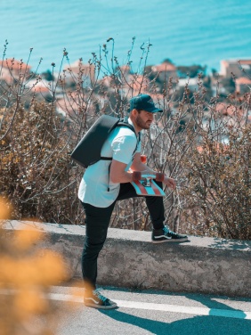 Logotrade Firmengeschenke das Foto: Bobby Hero Small Anti-Diebstahl-Rucksack