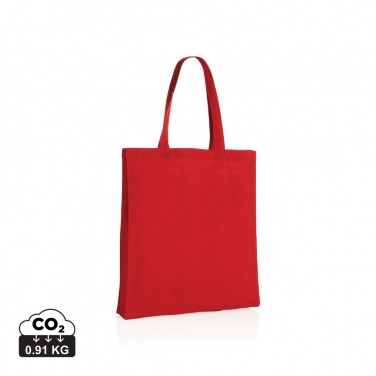 Logotrade Geschäftsgeschenke das Foto: Impact AWARE™ recycelte Baumwolltasche 145gr mit Boden