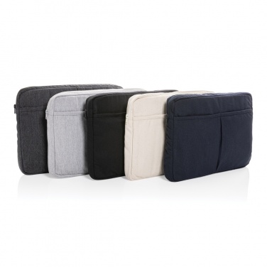 Logotrade Logogeschenke das Foto: Laluka AWARE™ 15,6" Laptoptasche aus recycelter Baumwolle
