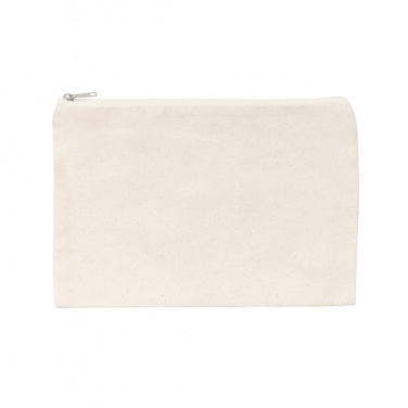 Logotrade Logogeschenke das Foto: Impact Aware™ 285g/m² Stifte-Etui aus ungefärbtem Canvas