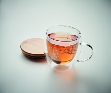 Logotrade Werbegeschenke das Foto: Becher Borosilikatglas Baum