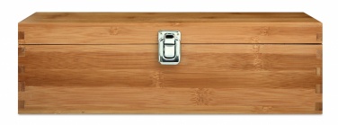Logotrade werbemittel das Foto: Wein-Set in Bambus-Box