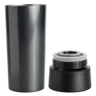 Logotrade Werbeartikel das Foto: Thermobecher ARANSOL 300 ml Schwarzwolf