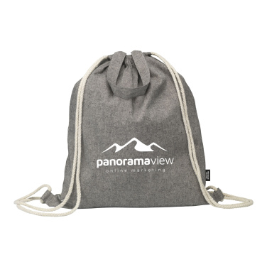 Logotrade werbemittel das Foto: GRS Recycled Cotton PromoBag Plus (180 g/m²) Rucksack