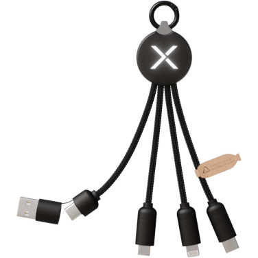 Logotrade Logogeschenke das Foto: SCX.design C14 15W 5-in-1 Ladekabel
