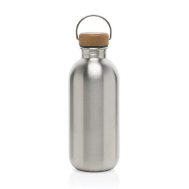 Logotrade Logogeschenke das Foto: Black+Blum Stahl-Wasserflasche 600ml