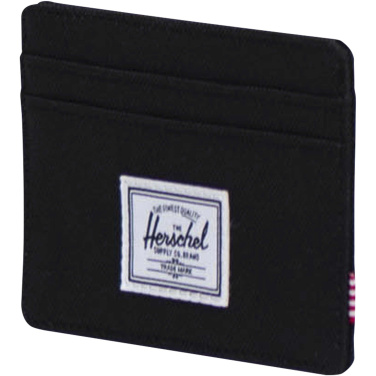 Logotrade Geschäftsgeschenke das Foto: Herschel Charlie Kartenhalter aus recyceltem RFID