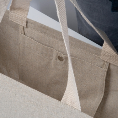 Logotrade Werbegeschenke das Foto: Große Baumwolltasche Pilar