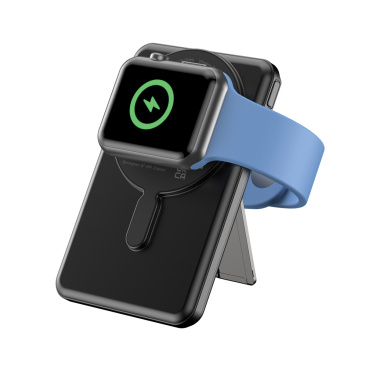 Logotrade Werbeartikel das Foto: Urban Vitamin Redwood 5-in-1 5.000mAh 20W PD magn. Powerbank