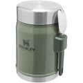 Stanley Legendary 400 ml Lebensmittelbehälter mit Göffel, Waldgrün