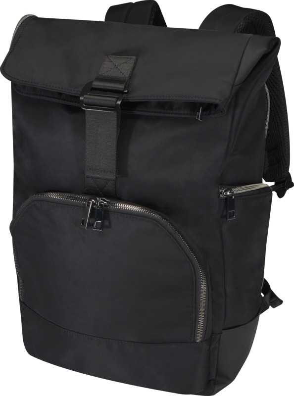 Logotrade Firmengeschenke das Foto: Rhine 15" Rolltop-Rucksack aus recyceltem GRS-Material 18 L