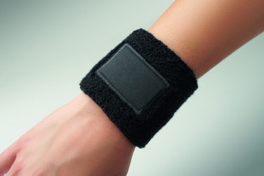 Logotrade Geschäftsgeschenke das Foto: Schweißarmband Polycotton