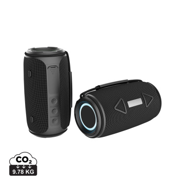 Logotrade Werbegeschenke das Foto: Prisma 16W IPX4 Speaker aus RCS rec. rPET