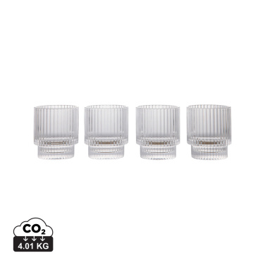 Logotrade Werbeartikel das Foto: VINGA York Tumbler, 4-tlg. Set