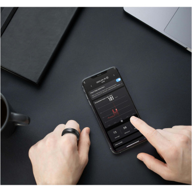 Logotrade Firmengeschenke das Foto: Prixton Orbyt Smart Ring