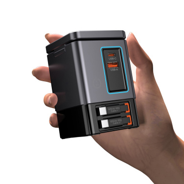 Logotrade werbemittel das Foto: Urban Vitamin Sacramento 105W GaN Charger mit einz. Kabeln