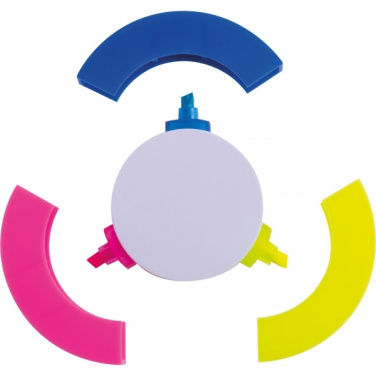 Logotrade werbemittel das Foto: 3-in-1 Highlighter ANDORRA