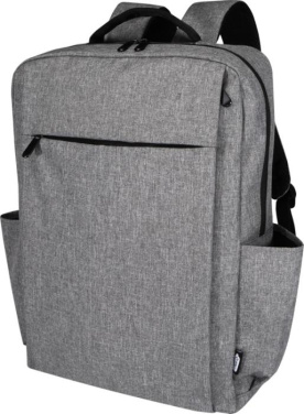 Logotrade Werbegeschenke das Foto: Libra 15" Laptop-Rucksack aus recyceltem GRS-Material 15 L