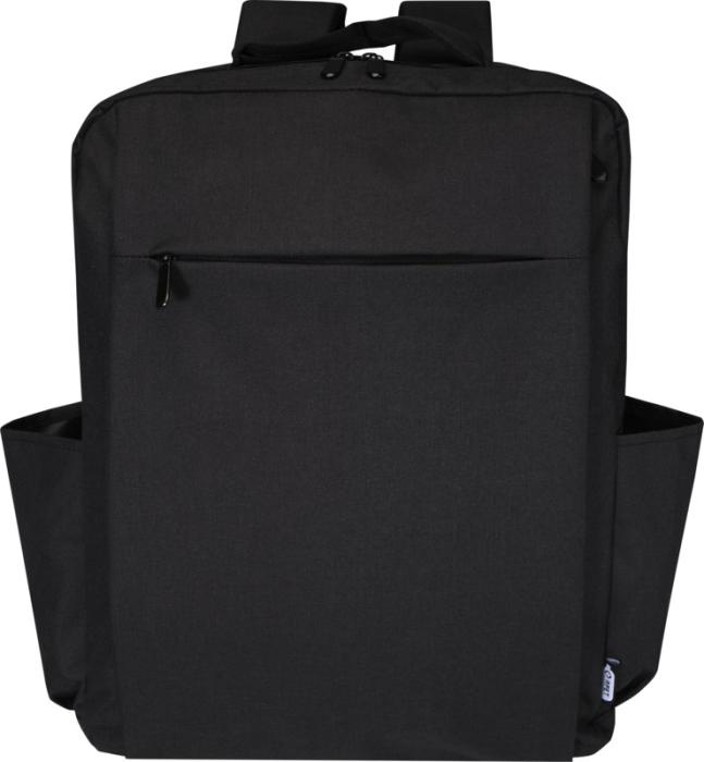 Logotrade werbemittel das Foto: Libra 15" Laptop-Rucksack aus recyceltem GRS-Material 15 L
