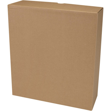 Logotrade Firmengeschenke das Foto: Illuminate 650 ml RCS-zertifizierte doppelwandige Trinkflasche aus recyceltem Edelstahl mit 3-teiligem Deckelset