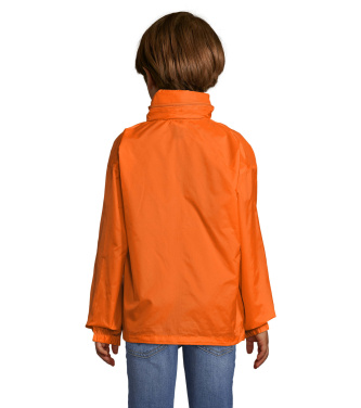 Logotrade werbemittel das Foto: SURF KIDS WINDBREAKER 210g