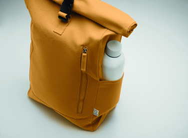 Logotrade Werbeartikel das Foto: Rolltop-Rucksack 390 g/m²