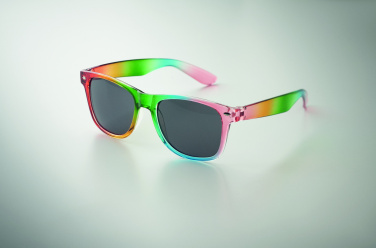 Logotrade Werbegeschenke das Foto: Regenbogen Sonnenbrille UV400
