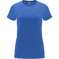 Capri T-Shirt für Damen, Riviera Blue