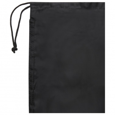 Logo trade promotional giveaways image of: Huggy fleece plaid blanket with carry pouch