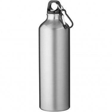 Logo trade advertising products image of: Oregon 770 ml aluminium water bottle with carabiner