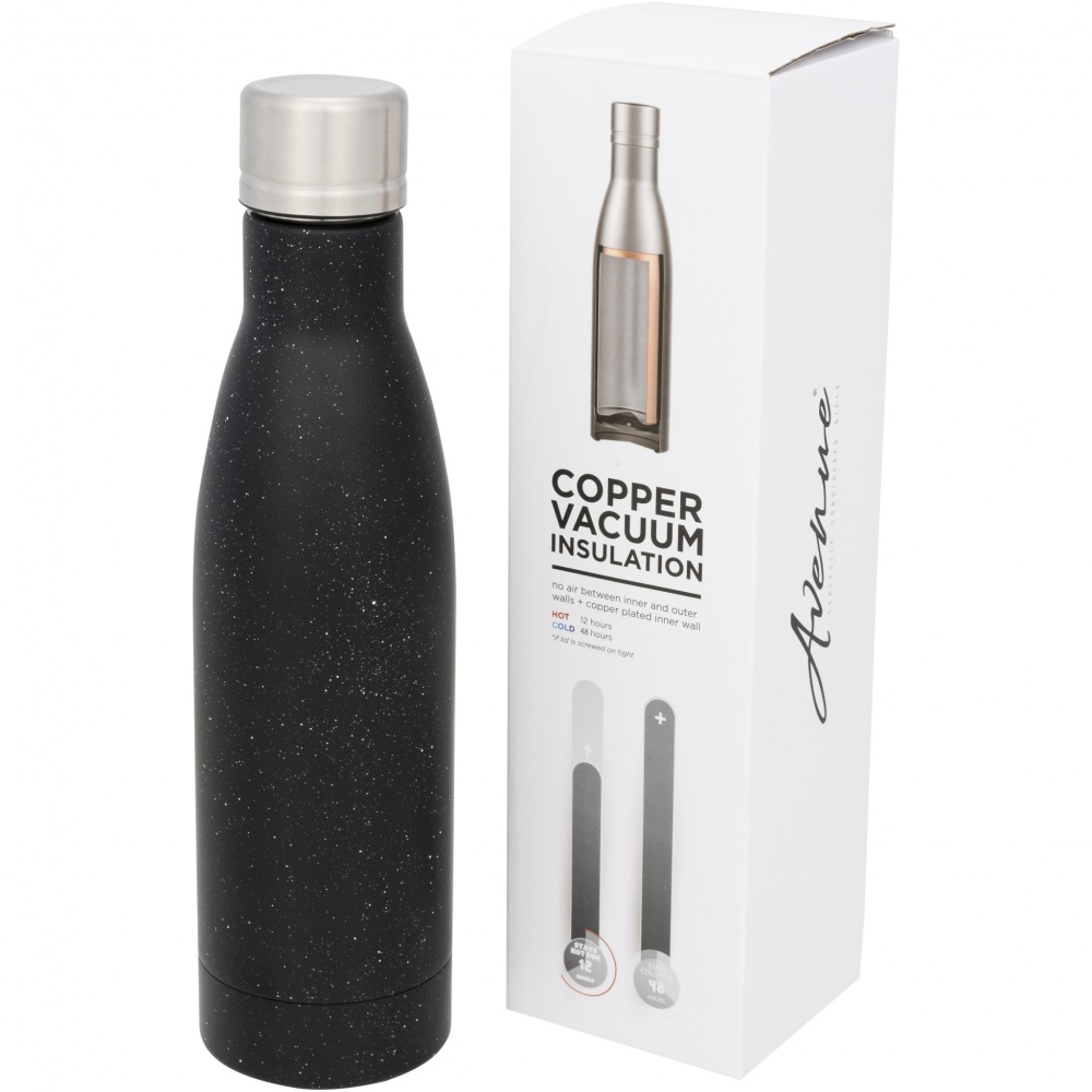 Logotrade promotional gift image of: Vasa 500 ml speckled copper vacuum insulated bottle