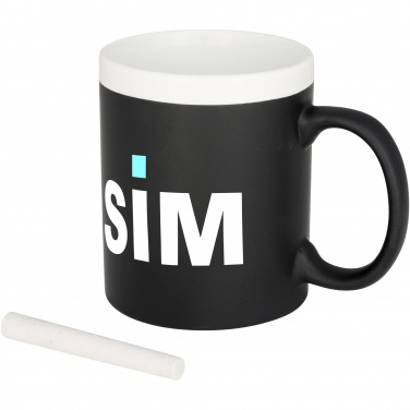 Logotrade promotional gifts photo of: Chalk-write 330 ml ceramic mug